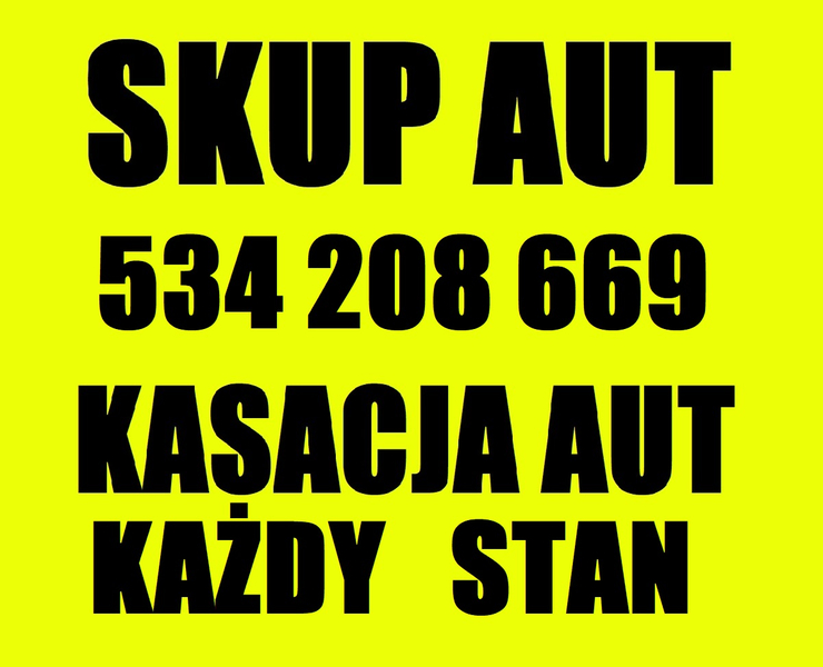 Zdjęcie na okładce dla SKUP AUT Braniewo Dobre Miasto KASACJA AUT Pieniężno